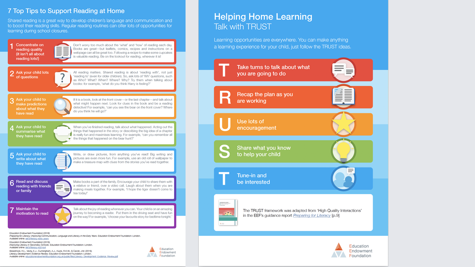 The Education Endowment Foundation — Graphic Design